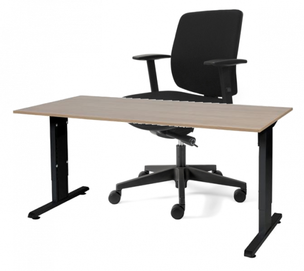 ERRON Ergo Premium bureaustoel by Adam Cradle. De zitting en netbespannen rug zorgen comfort bij langdurige