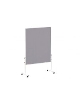 Presentatiebord MAUL solid. vilt/vilt. 150 x 120 cm. grijs